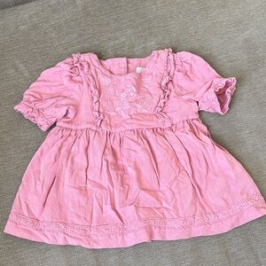 Joie Pink Embroidered dress